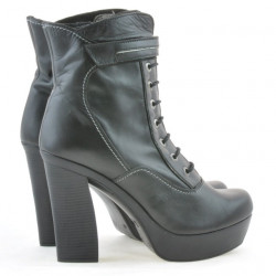 Stivali donna 3261 nero+grigio