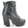 Stivali donna 3261 nero+grigio