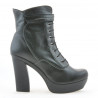 Stivali donna 3261 nero+grigio