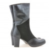 Stivali donna 3241 nero combinato