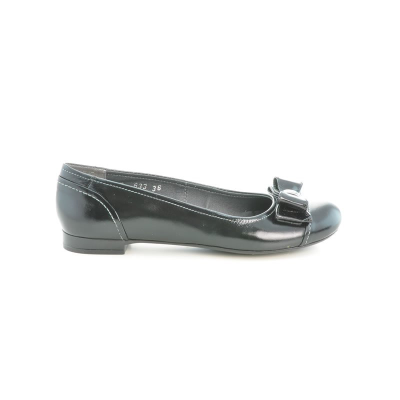 Ballerine donna 633 vernice nera