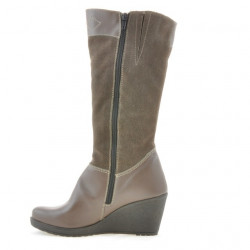 Stivali donna 3221 cappuccino