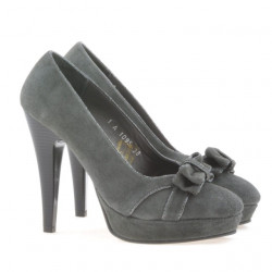 Scarpe eleganti donna 1095 grigio antilope