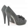 Scarpe eleganti donna 1095 grigio antilope