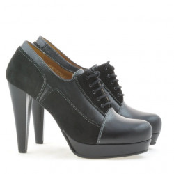 Scarpe eleganti donna 1093 nero combinato