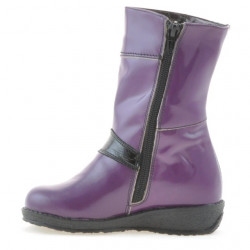 Stivali bambini piccoli 23c vernice viola