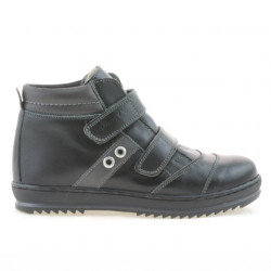 Scarponcini per bambini 3207 nero+grigio