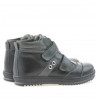 Scarponcini per bambini 3207 nero+grigio