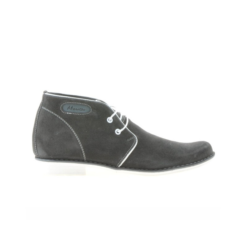 Stivaletti adolescenti 464 antracite scamosciati