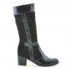 Stivali donna 3250 nero combinato