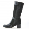 Stivali donna 3250 nero combinato