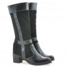 Stivali donna 3250 nero combinato