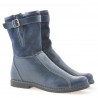 Stivaletti donna 3249 indaco combinato
