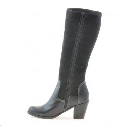 Stivali donna 3277 nero combinato