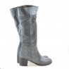 Stivali donna 3260 grigio combinato