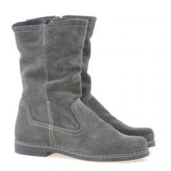 Stivaletti donna 3272 antracite velour