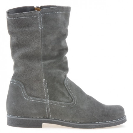 Stivaletti donna 3272 antracite velour