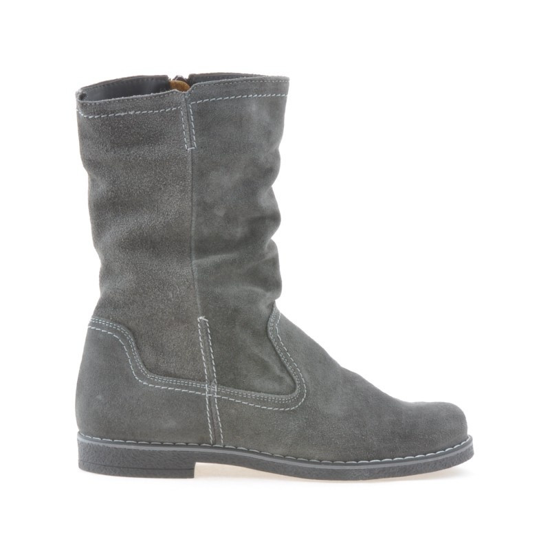 Stivaletti donna 3272 antracite velour