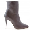Stivaletti donna 1157 bordeaux