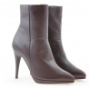 Stivaletti donna 1157 bordeaux