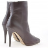 Stivaletti donna 1157 bordeaux