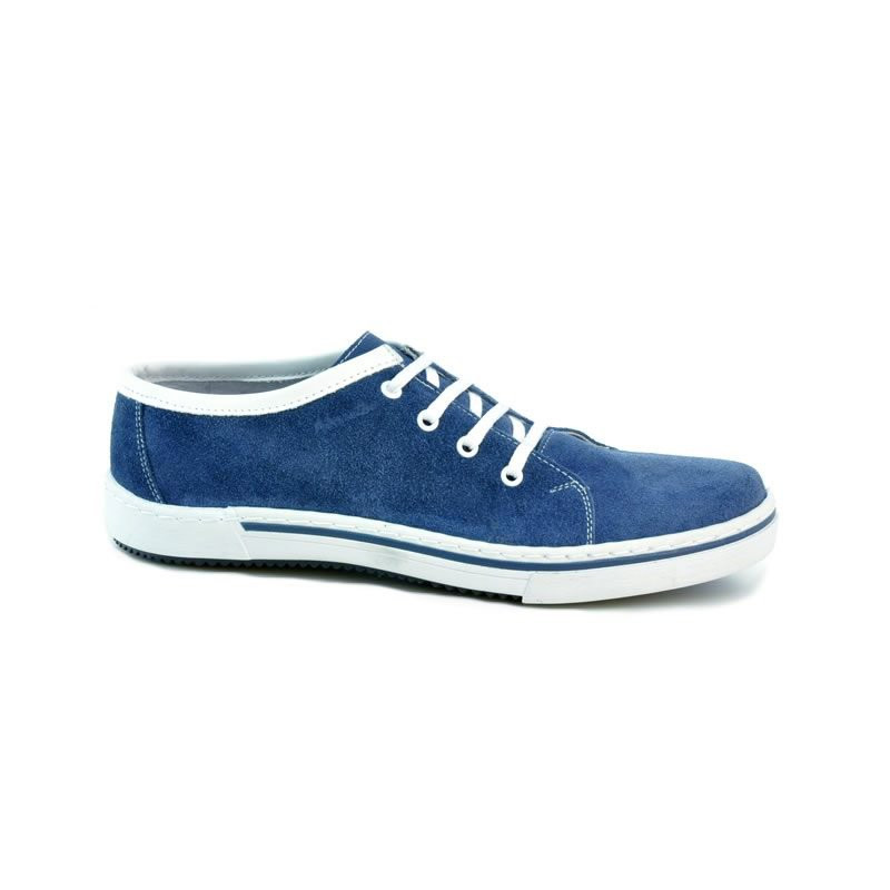 Scarpe casual / sportive uomo 722 indaco velour