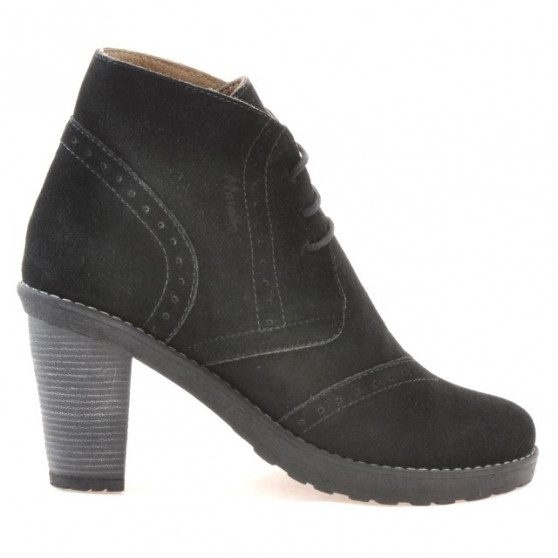 Stivaletti donna 3230 nero velluto