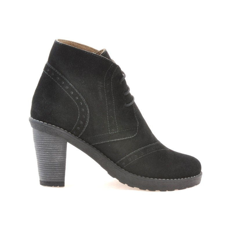 Stivaletti donna 3230 nero velluto