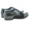 Scarpe per bambini 132 vernice nera + velluto nero