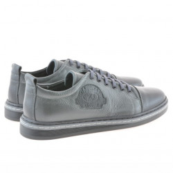Scarpe sportive adolescenti 392 nero+grigio