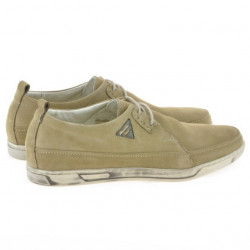 Scarpe casual uomo 744 camoscio sabbia