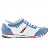 Scarpe sportive donna 196 indaco+bianco