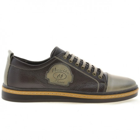 Scarpe casual / sportive uomo 766 sabbia+caffè