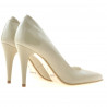 Scarpe eleganti donna 1246 vernice beige