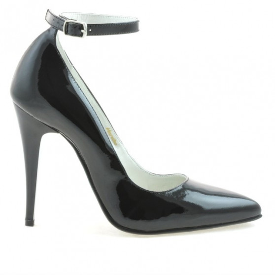 Scarpe eleganti donna 1247 vernice nera