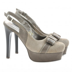 Sandali donna 1096 sabbia antelope combinato