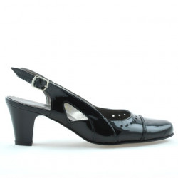 Sandali donna 1097 vernice nera
