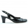 Sandali donna 1097 vernice nera