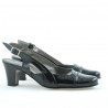 Sandali donna 1097 vernice nera