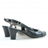 Sandali donna 1097 vernice nera