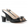 Sandali donna 1251 vernice nera