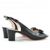 Sandali donna 1251 vernice nera