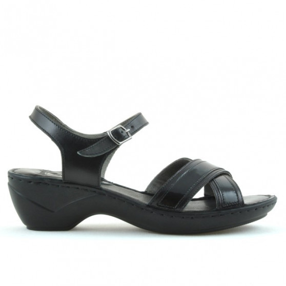 Sandali donna 501 nero combinato