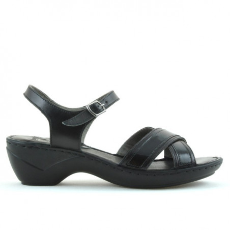 Sandali donna 501 nero combinato