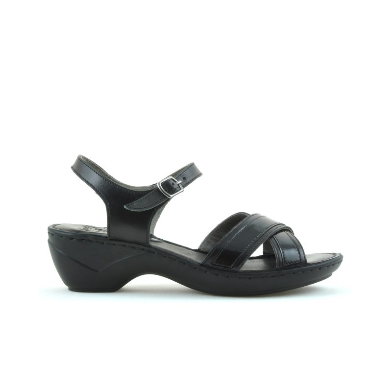 Sandali donna 501 nero combinato