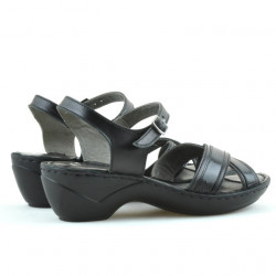 Sandali donna 501 nero combinato