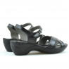 Sandali donna 501 nero combinato