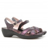 Sandali donna 501 viola combinato