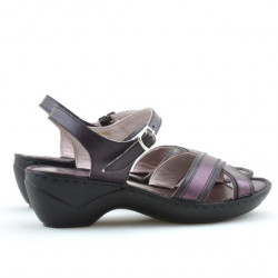 Sandali donna 501 viola combinato