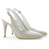 Sandali donna 1249 vernice beige madreperla